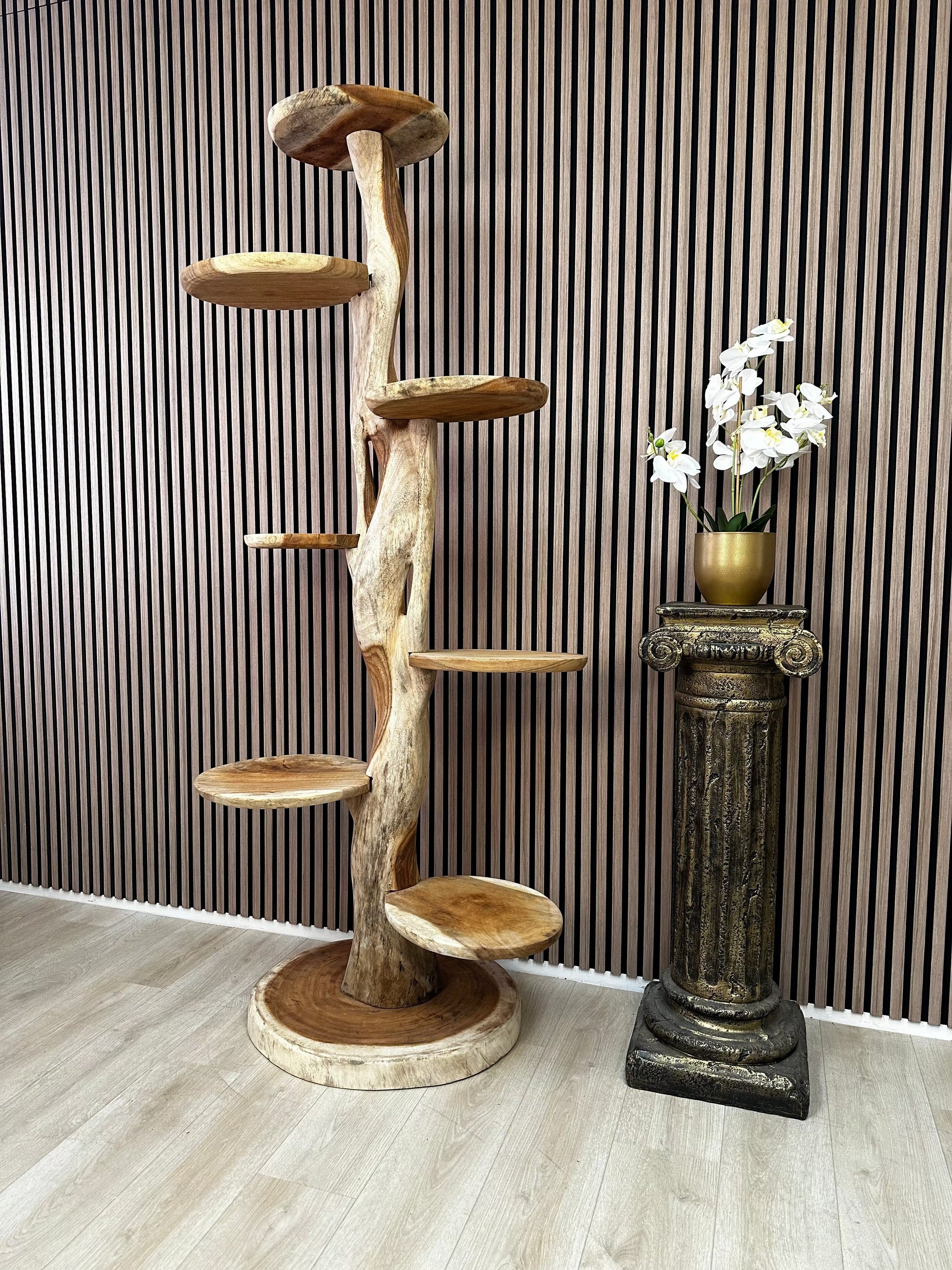 Houten Krabpaal kopen XXL Suar Houten Krabpaal | 200cm Hoog | Handgemaakt