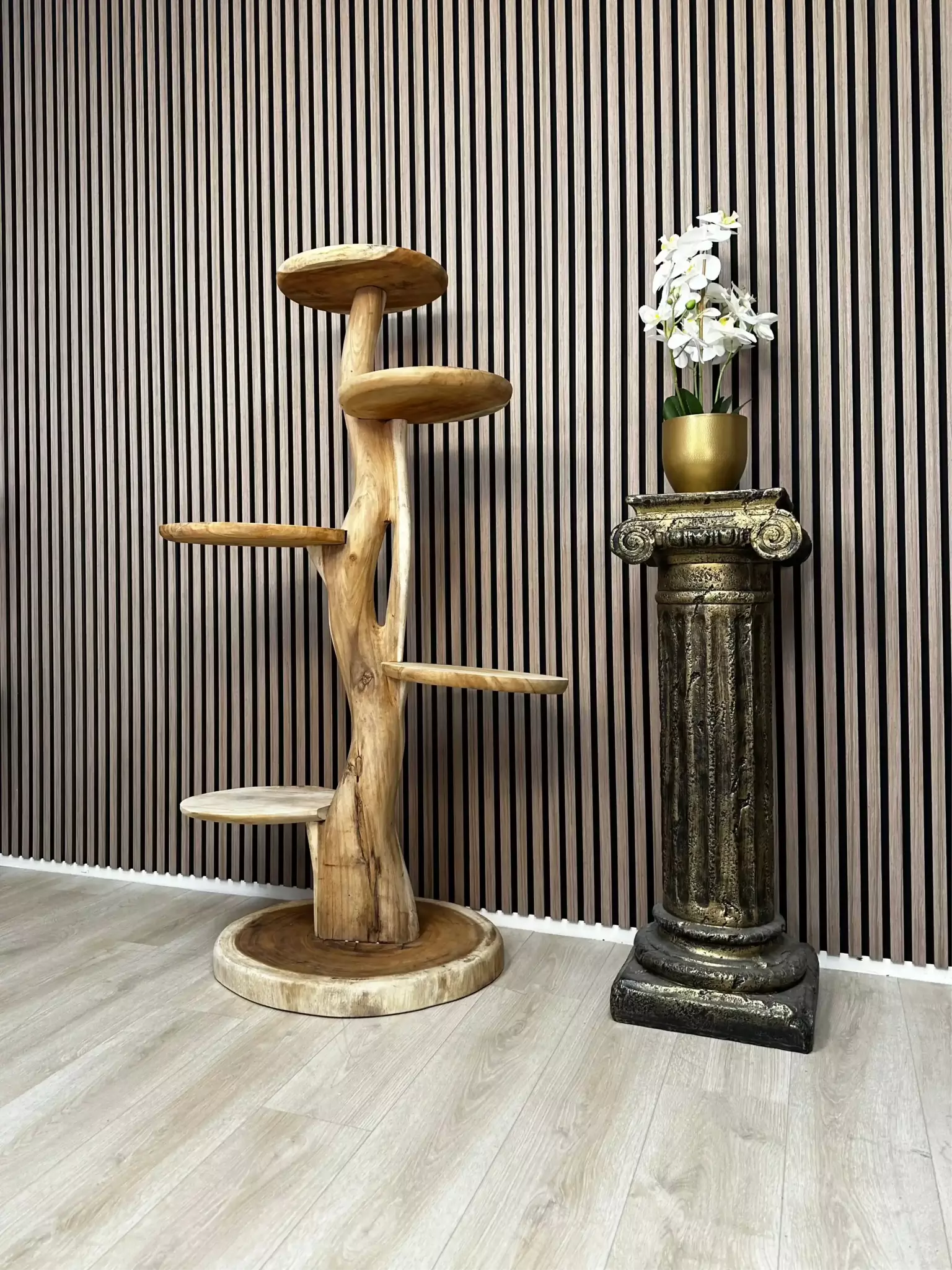 Suar Houten Krabpaal | 150cm Hoog | Handgemaakt - TropiCasa.nl