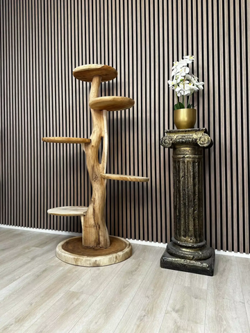 Suar Houten Krabpaal | 150cm Hoog | Handgemaakt - TropiCasa.nl