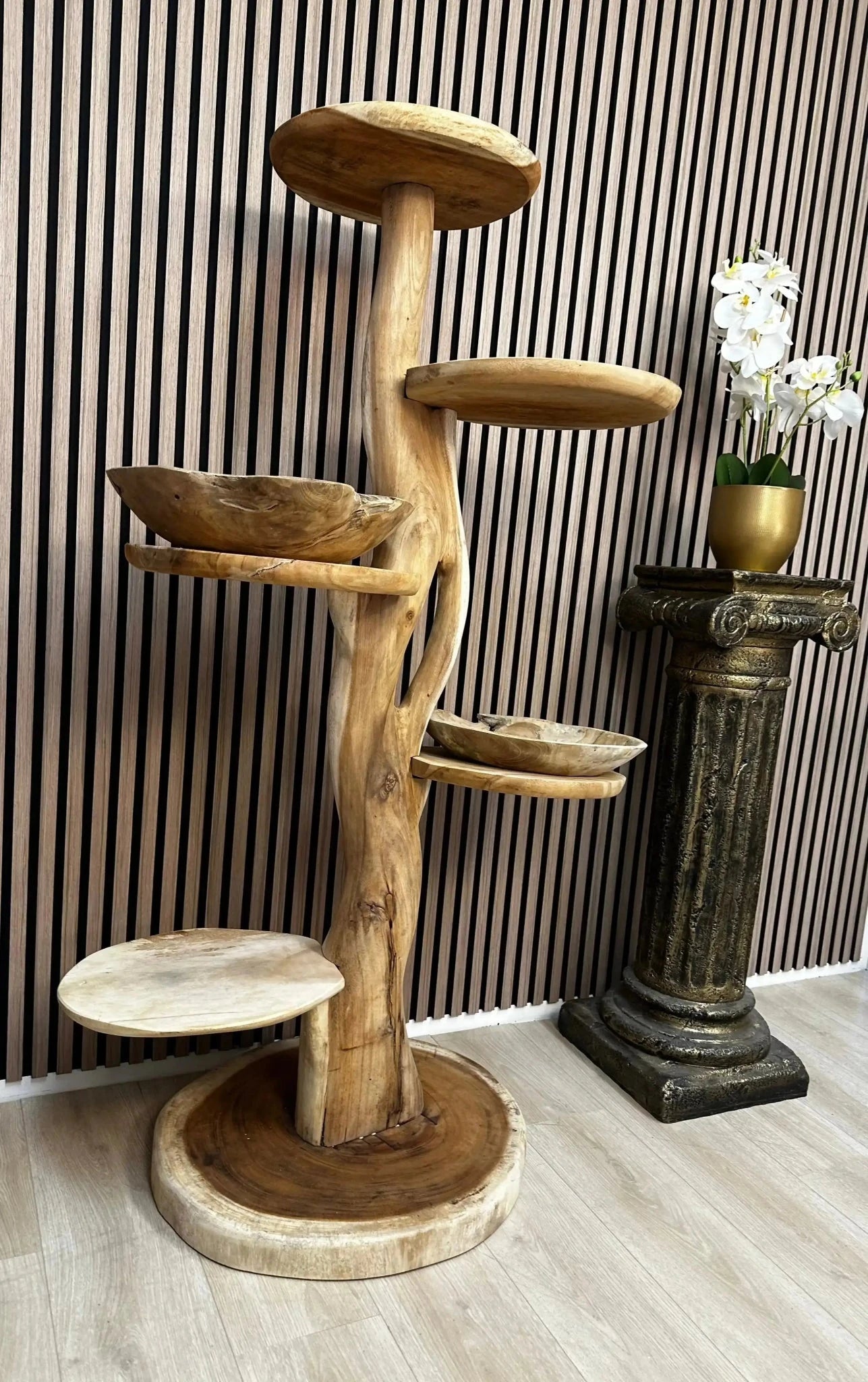 Suar Houten Krabpaal | 150cm Hoog | Handgemaakt - TropiCasa.nl