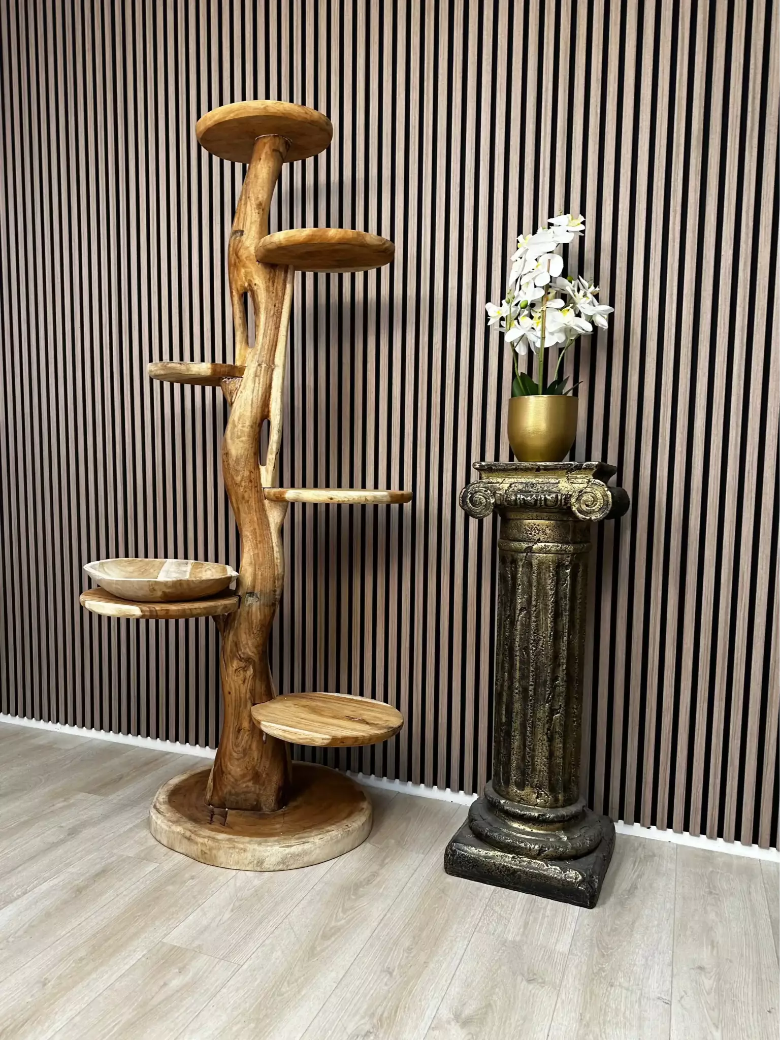 XL Suar Houten Krabpaal | 180cm Hoog | Handgemaakt - TropiCasa.nl