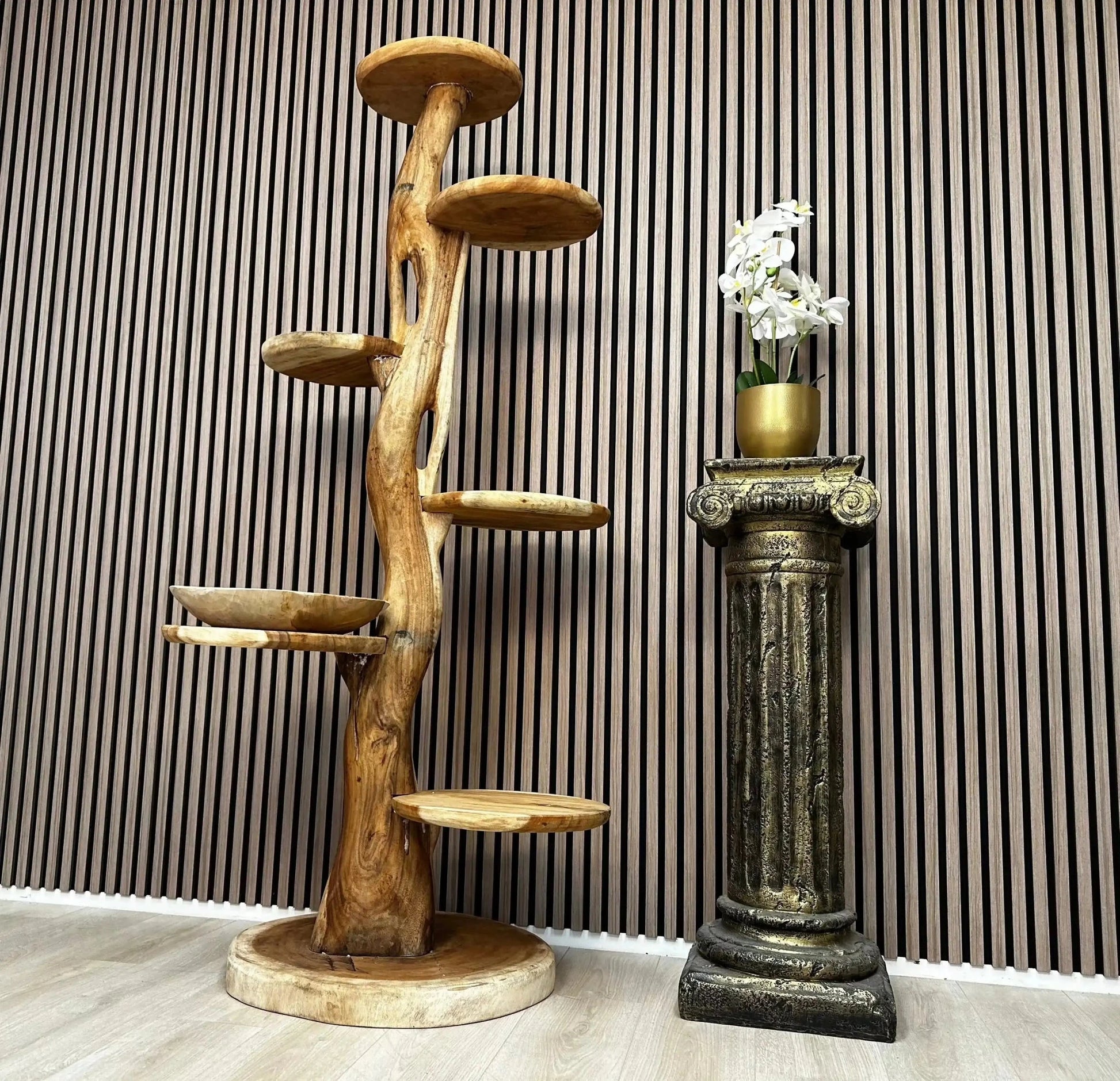 XL Suar Houten Krabpaal | 180cm Hoog | Handgemaakt - TropiCasa.nl