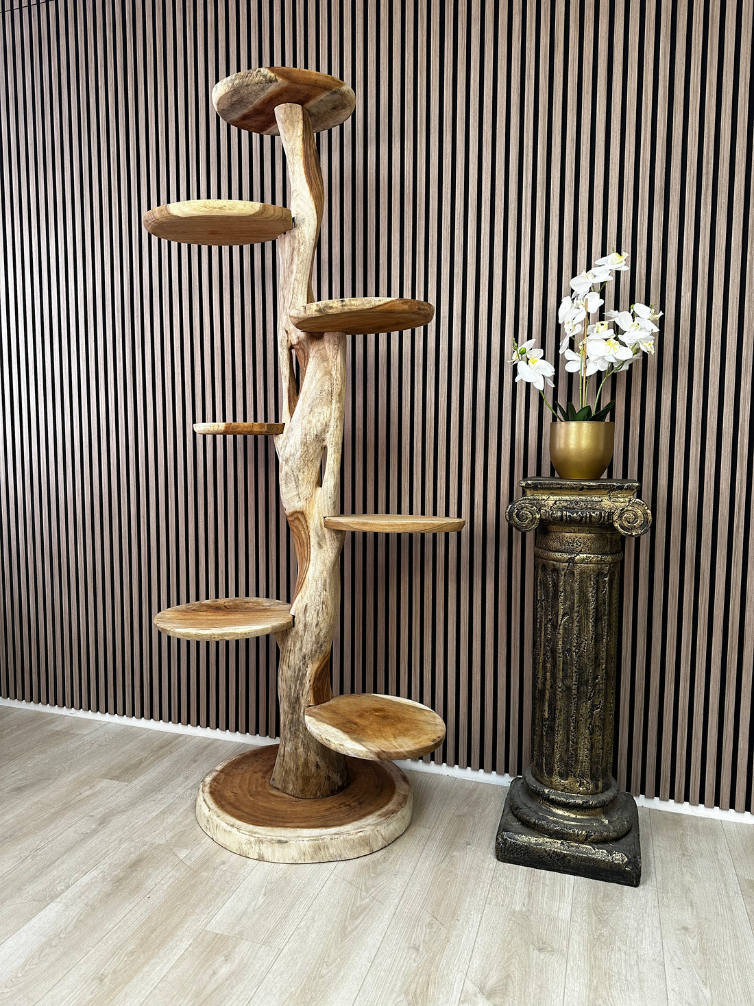 Houten Krabpaal kopen XXL Suar Houten Krabpaal | 200cm Hoog | Handgemaakt 