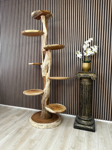 Houten Krabpaal kopen XXL Suar Houten Krabpaal | 200cm Hoog | Handgemaakt 